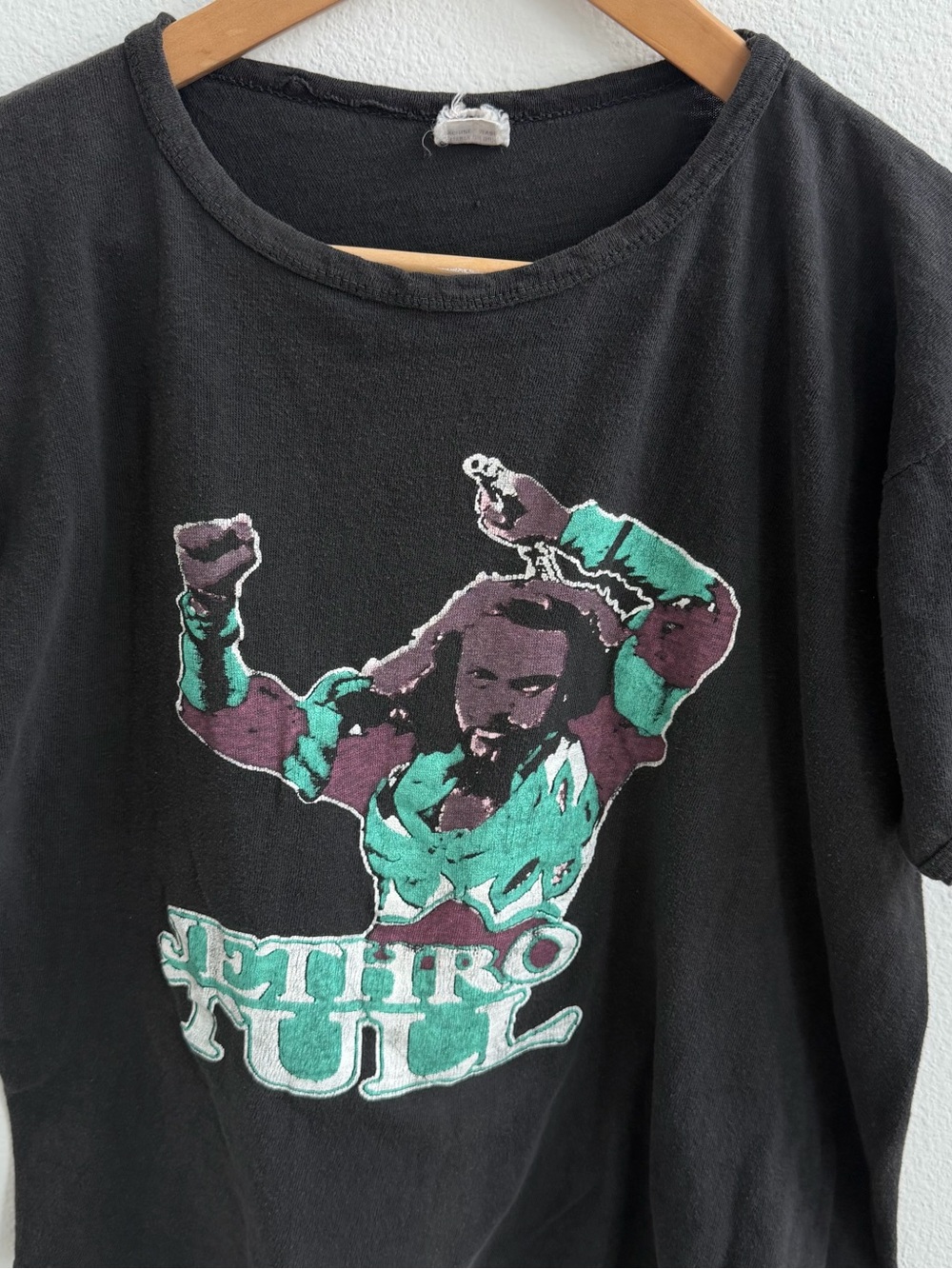 Vintage Jethro Tull Rock Tee 70's Size L - Picture 9 of 12